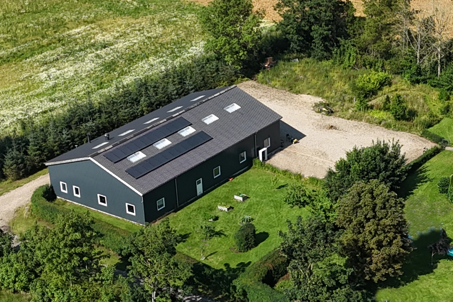 Danish countryside near Ejstrupholm, Central Jutland